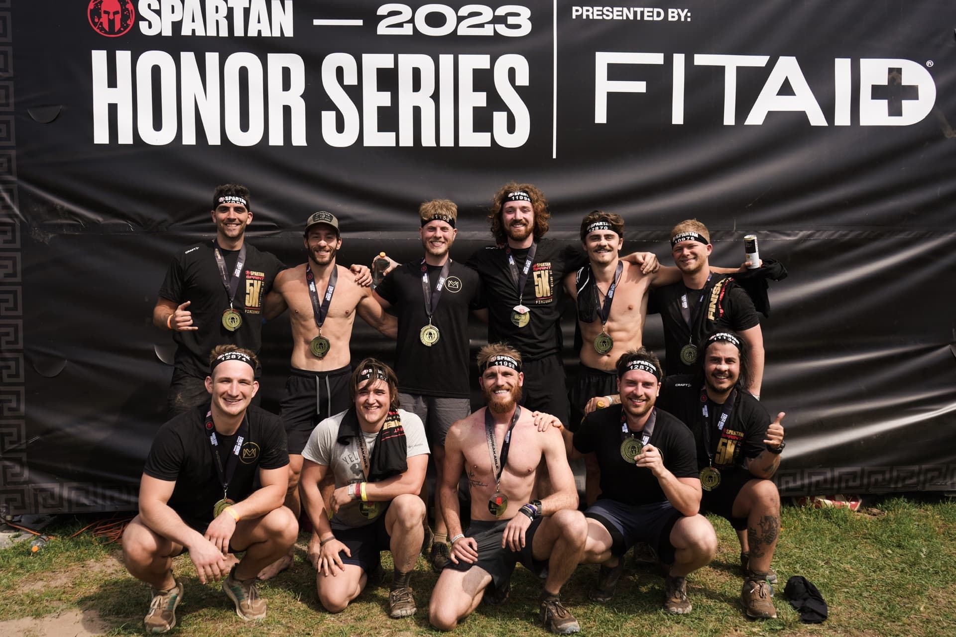 Spartan Race team finish